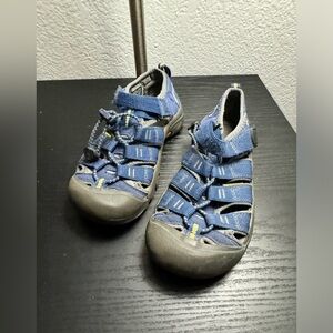 KEEN Newport H2 Blue Depths Gargoyle Youth Boys Sandals Size 1